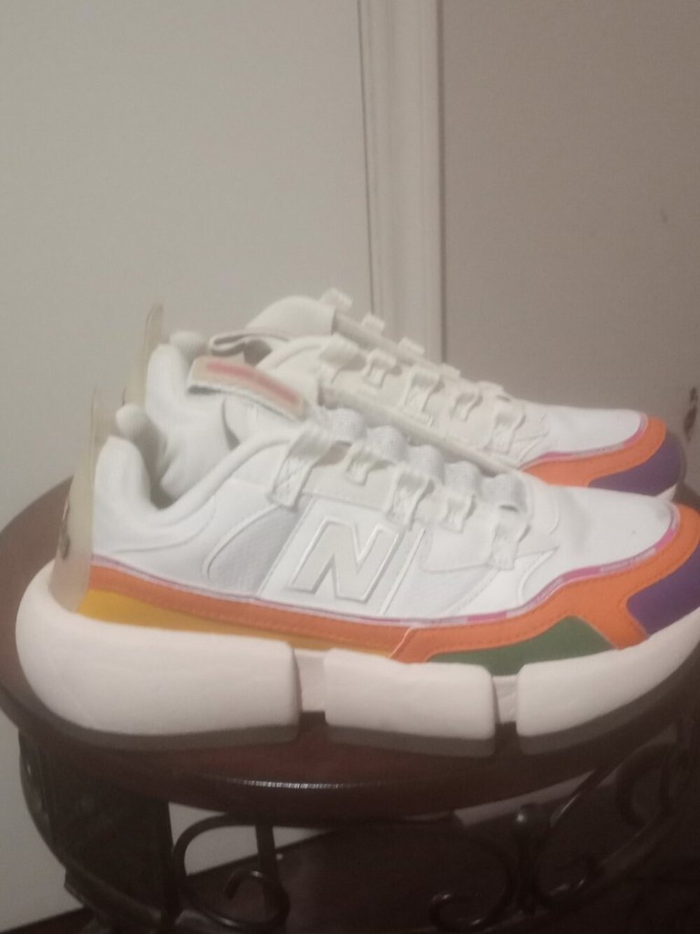 Men's Size 8 - Jaden Smith x New Balance Vision Racer Hippie - Cream - Picture 1 of 13